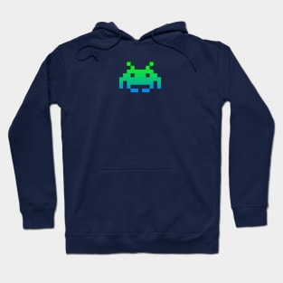 Pixel Invader Threads Hoodie